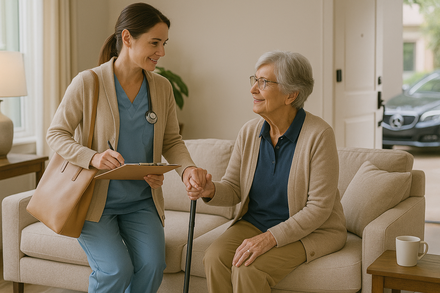 Hotel concierge style service experience